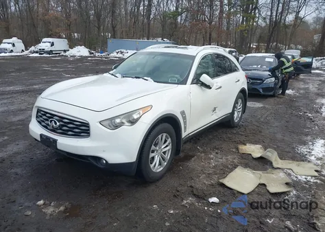 2011 Infiniti Fx35 from USA, damaged, VIN JN8AS1MW4BM140751
